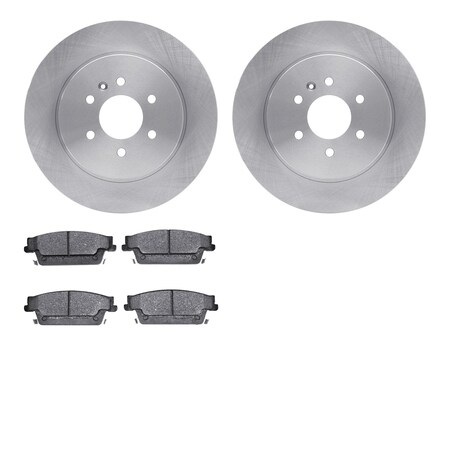 6502-46278, Rotors With 5000 Advanced Brake Pads